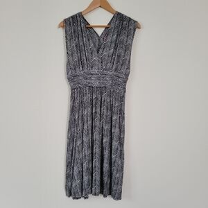 Anthropologie Plenty by Tracy Reese Sleeveless V Neck A Line Dress Size S
